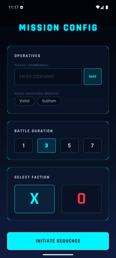Tic Tac Toe Pro - Game Board