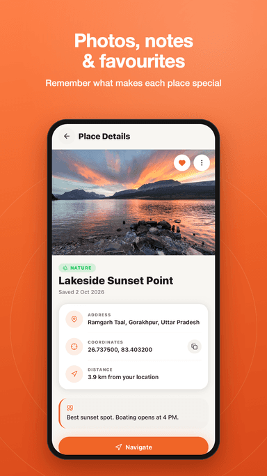 Location Pocket - Photos & Notes