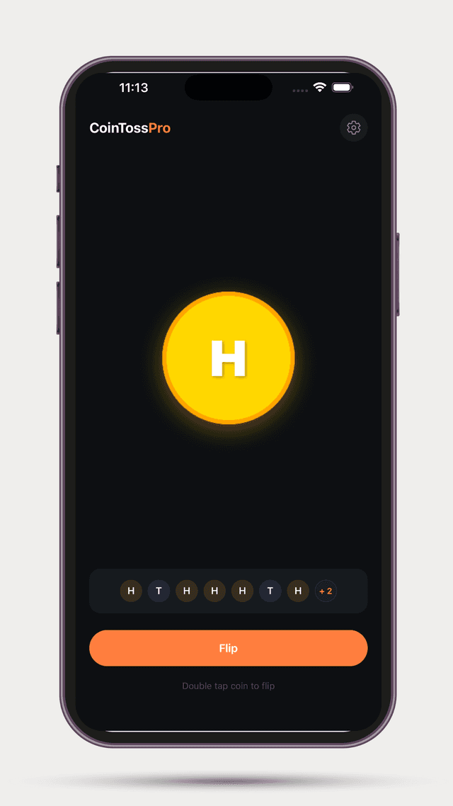 Coin Toss Pro - Toss Coin