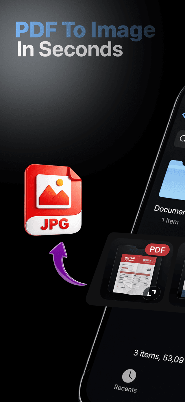 PDF2Image Pro - Home Screen