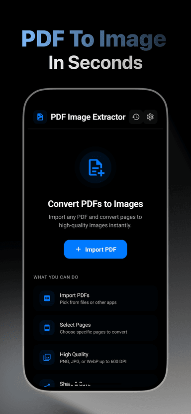 PDF2Image Pro - Select PDF
