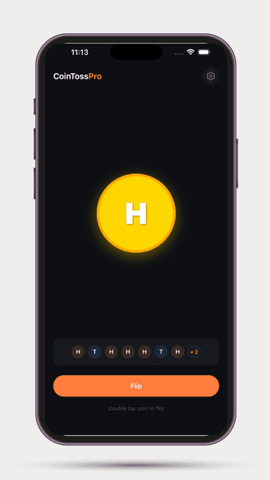 Coin Toss Pro - Toss Coin